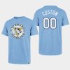 penguins custom blue heritage classic t shirt