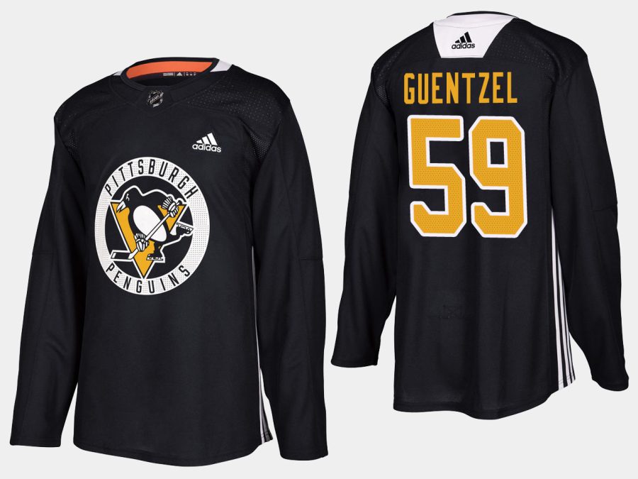 penguins jake guentzel home adidas practice player jersey