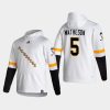 penguins mike matheson white 2021 reverse retro authentic pullover hoodie