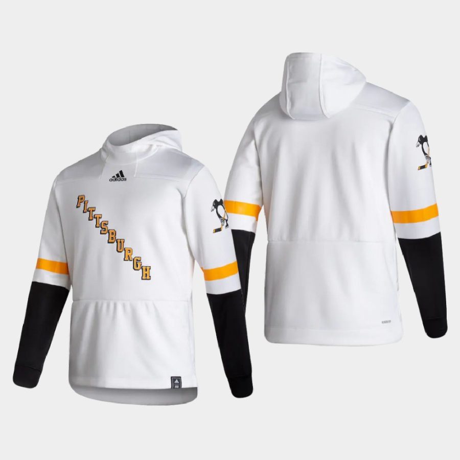 penguins white 2021 reverse retro authentic pullover special edition hoodie