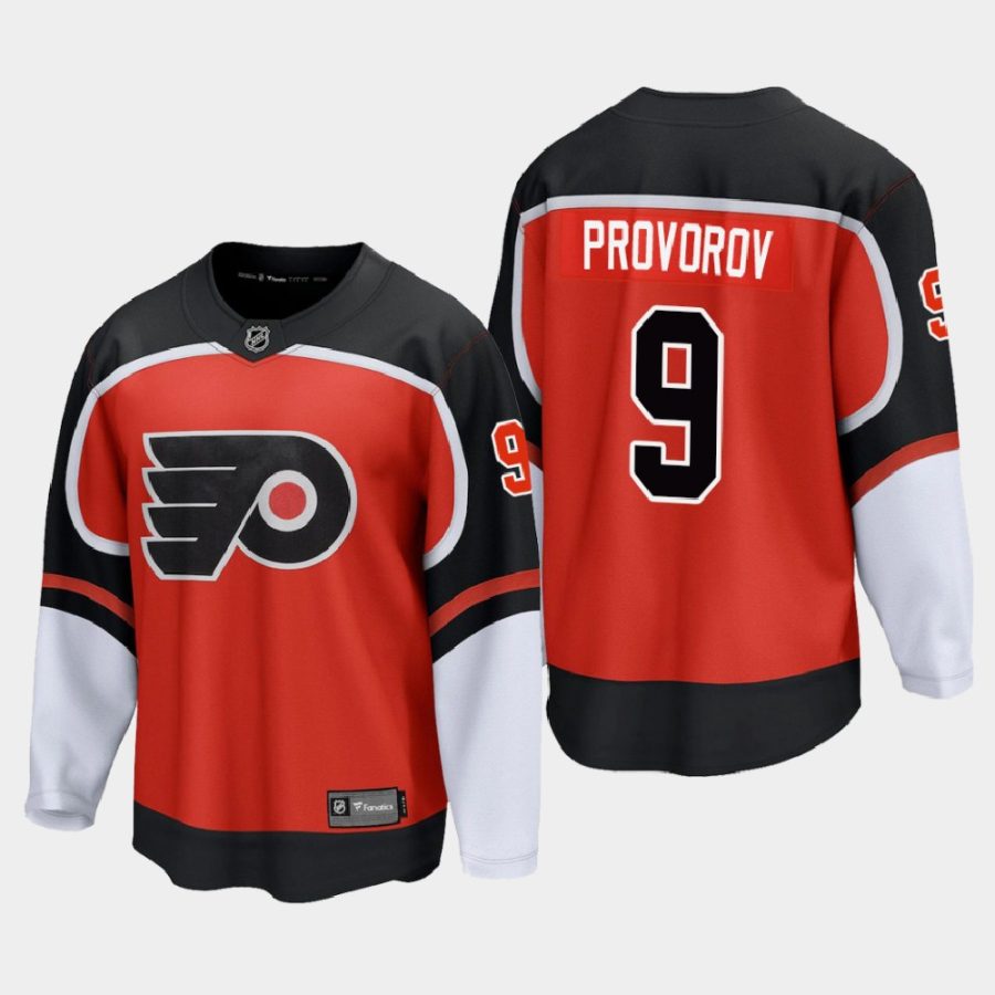 philadelphia flyers ivan provorov special edition 2021 jersey orange