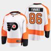 philadelphia flyers joel farabee away 2020 21 breakaway player jersey white