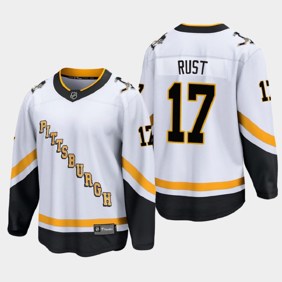 pittsburgh penguins bryan rust special edition 2021 jersey white