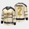 pittsburgh penguins chad ruhwedel 2023 winter classic player jersey cream