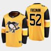 pittsburgh penguins mark friedman alternate 2021 breakaway jersey yellow