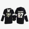 pittsburgh penguins sidney crosby black hoodie jersey