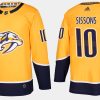 predators colton sissons home yellow jersey