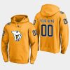 predators custom gold 2020 winter classic hoodie