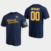 predators custom navy 2020 winter classic primary logo t shirt