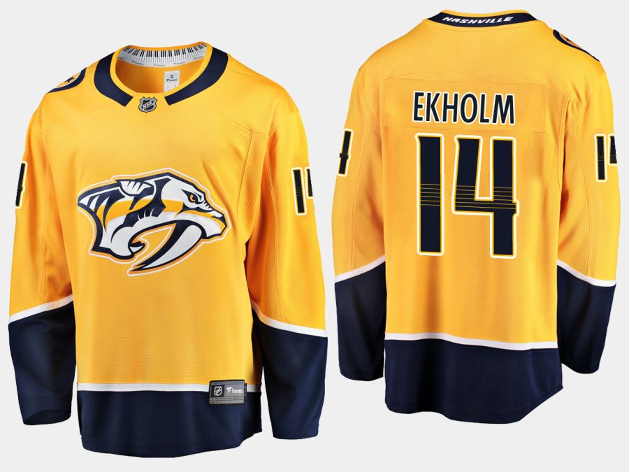 predators mattias ekholm home breakaway player jersey