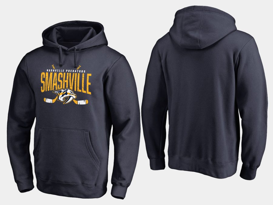 predators navy hometown collection hoodie