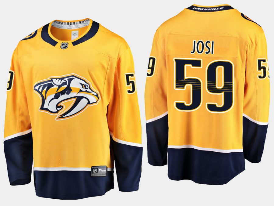 predators roman josi home breakaway player jersey