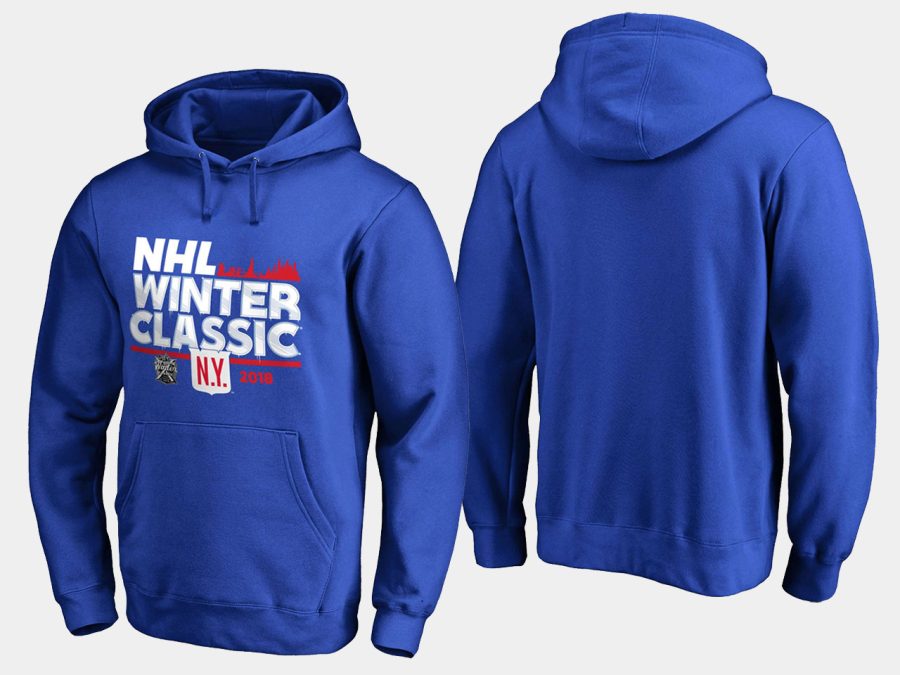 rangers 2018 nhl winter classic ice blue hoodie