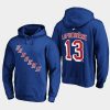 rangers alexis lafreniere royal authentic stack pullove hoodie