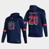 rangers chris kreider navy 2021 reverse retro authentic pullover hoodie