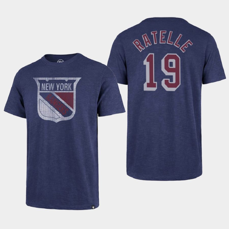 rangers jean ratelle purple heritage classic t shirt