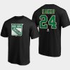 rangers kaapo kakko black emerald plaid personalized t shirt