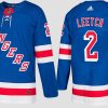 rangers retired brian leetch home blue jersey