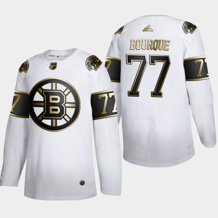 ray bourque bruins white nhl golden edition authentic retired jersey