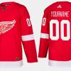 red wings custom home red jersey