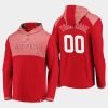 red wings custom red iconic marbled clutch pullover hoodie