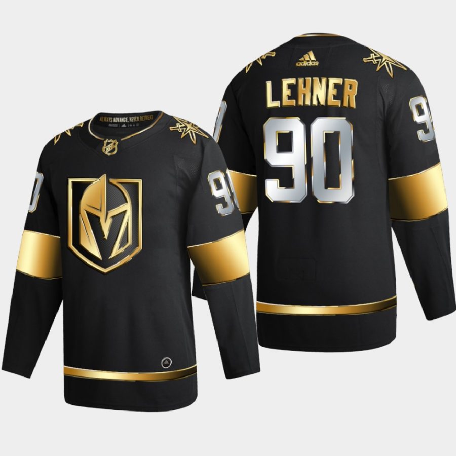 robin lehner golden knights black golden edition limited authentic jersey