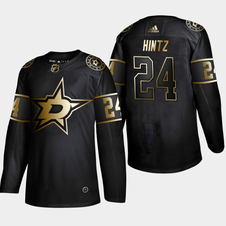 roope hintz stars black 2019 nhl golden edition authentic jersey