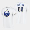 sabres custom white 2020 21 away t shirt