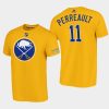 sabres gilbert perreault yellow 2020 21 alternate t shirt