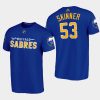 sabres jeff skinner royal 2020 21 home t shirt