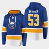 sabres jeff skinner royal dasher player lace up hoodie