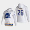 sabres rasmus dahlin white 2021 reverse retro authentic pullover hoodie