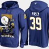 sabres retireddominik hasek cartoon team color blue hoodie