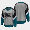 san jose sharks special edition 2020 21 breakaway blank jersey gray