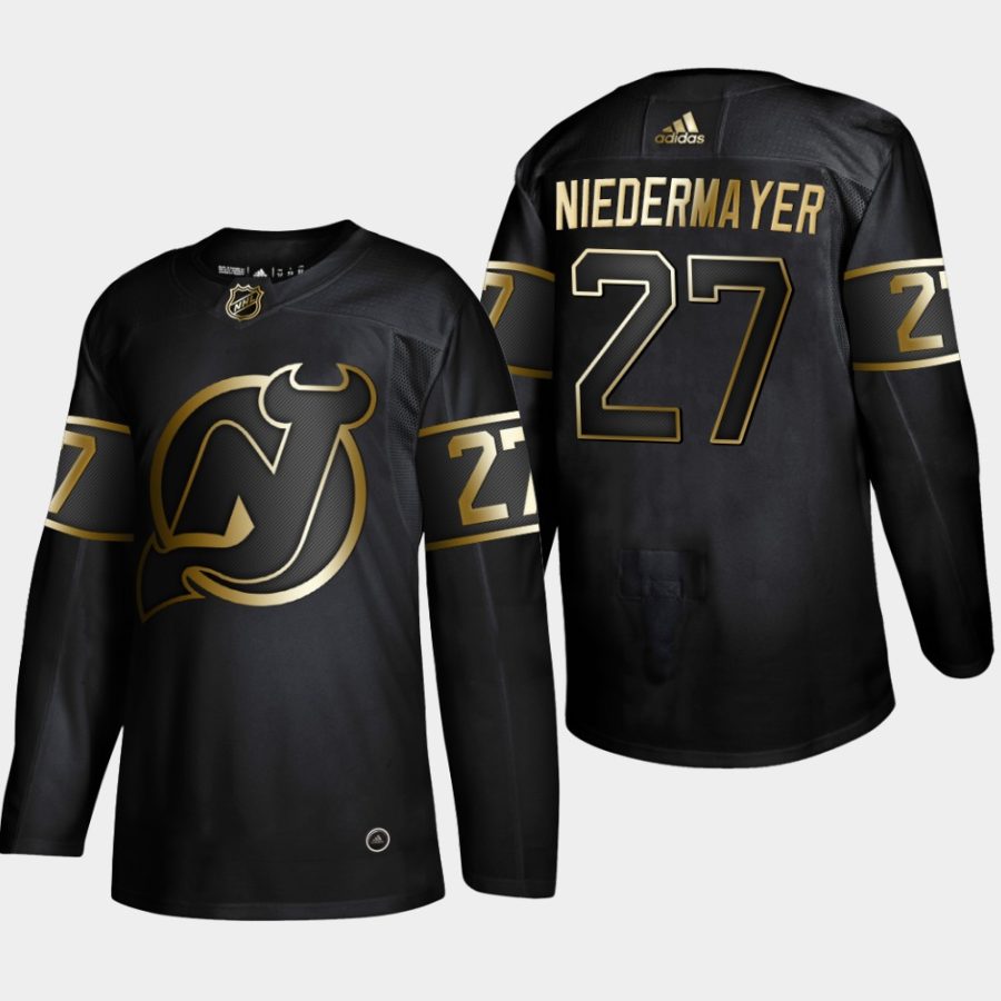 scott niedermayer devils black 2019 nhl golden edition retired player jersey