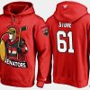 senators mark stone cartoon team color red hoodie