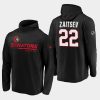 senators nikita zaitsev black 2020 authentic pro locker room pullover hoodie