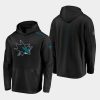 sharks black blue alternate logo rinkside hoodie