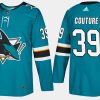 sharks logan couture home teal jersey