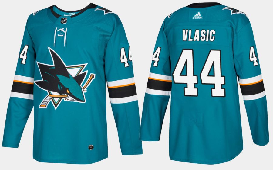 sharks marc edouard vlasic home teal jersey