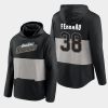 sharks mario ferraro black prep colorblock hoodie