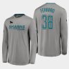 sharks mario ferraro gray special edition locker room long sleeve t shirt