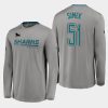 sharks radim simek gray special edition locker room long sleeve t shirt