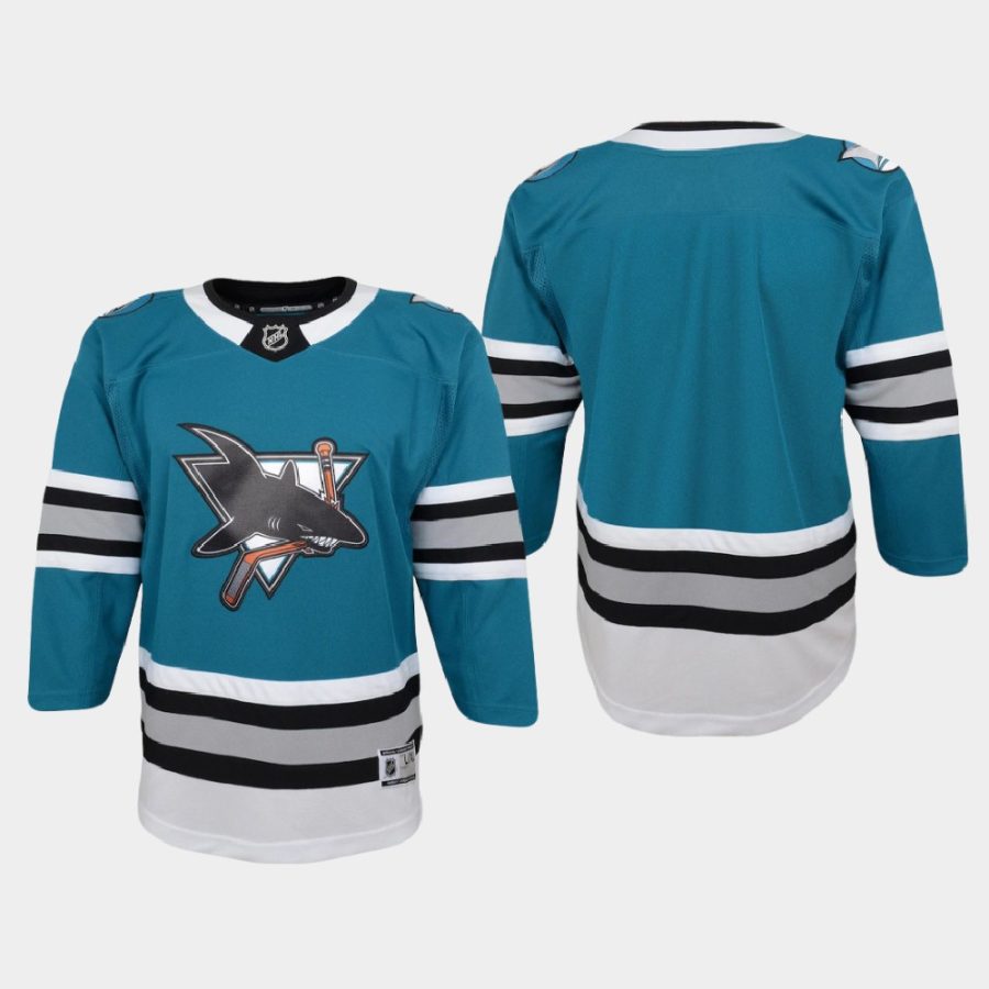 sharks teal 30th anniversary heritage premier jersey