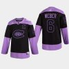 shea weber canadiens purple 2021 hockey fights cancer night jersey