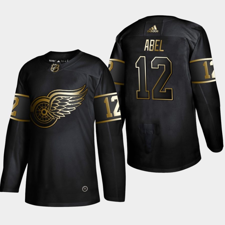 sid abel red wings black 2019 nhl golden edition retired player jersey