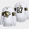 sidney crosby penguins white nhl golden edition authentic jersey