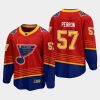 st. louis blues david perron reverse retro 2020 21 breakaway player jersey red