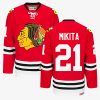 stan mikita red new throwback jersey