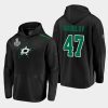 stars alexander radulov black 2020 stanley cup final authentic pro rinkside pullover hoodie